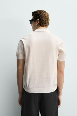 POLO PUNTO REGULAR FIT / Crudo - Zara фото 3