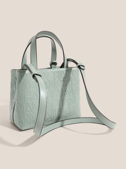 Женская сумка с ручками ARMANI EXCHANGE LIZ Артикул 4361230, фисташковый  фото 3