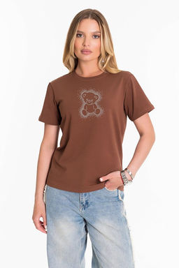 Футболка М325171Па коричневый