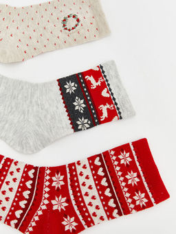 Y?lba?? Temal? Kad?n Soket ?orap 3l?