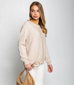 Джемпер #КТ20802, бежевый - Dommod фото 2