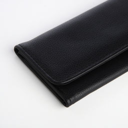 Кошелёк женский на магните, 19.5×1.5×9.5 см, чёрный