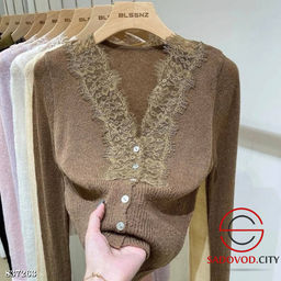 Кофта женская с гипюром - Bruno фото 2