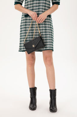 Женская черная сумка через плечо с ремешком-цепочкой Неожиданная скидка в корзине - U.s. polo assn фото 2