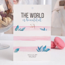 Брошь Птичка на веточке, цветная в золоте - Queen fair фото 5