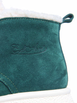 Ботинки EDART 308.агата w. зеленый замша/мех - Ed'art фото 10