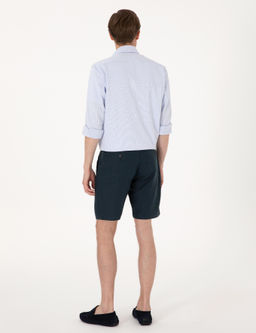Lacivert Slim Fit %100 Keten Dokuma _ort - Pierre cardin фото 4