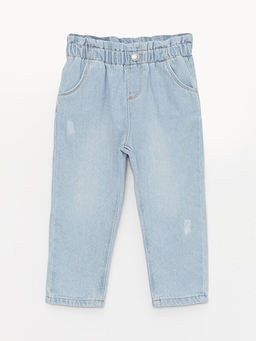 Basic K?z ?ocuk Jean Pantolon