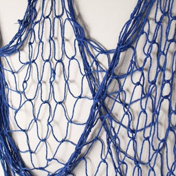 Сеть декоративная 1х2 м синяя / B725 /уп 100/без ракушек - Галеонтрейд фото 3