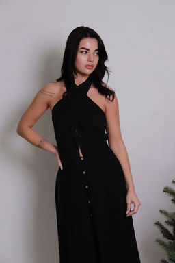 11436 Платье чёрное - Martichelli фото 3