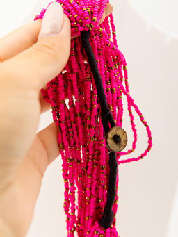 Украшение Бусы (бисер) №0711/1/5 - Ганг фото 3