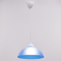 Люстра BayerLux 2211/1, Е27, 1×15 Вт, d=29 см, h=60 см, синий