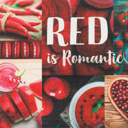 Салфетка на стол RED is Romantic 29*40 см - Доляна фото 3