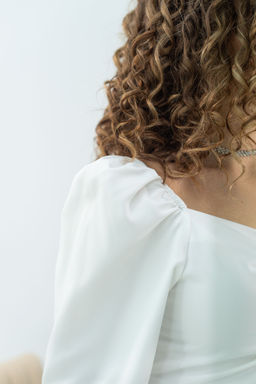 Блузка Ирэн (белый) - Nadi bordo фото 2