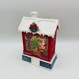 Новогодний декор стекло - Новогодний дом 20 см (арт. 9181-4) в ассортименте - Ип лебедев о.ю фото 12