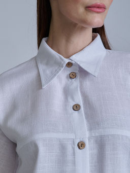 рубашка ЛЕН с ХЛОПКОМ - Трика фото 6