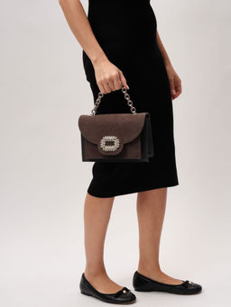 Женская сумка Deboro 31022 темный лес