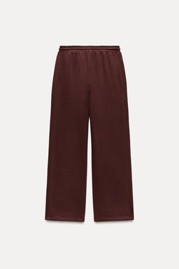 STRAIGHT PLUSH TROUSERS - Zara фото 5