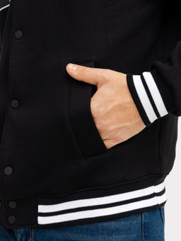 Толстовка мужская черная с печатью черный +печать 121173/1 - Mark formelle фото 7