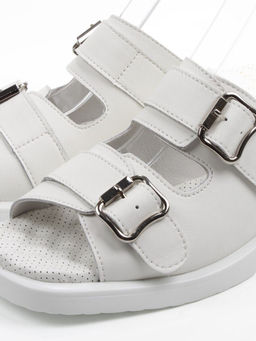 08-C103-9C WHITE Босоножки женские (натуральная кожа)