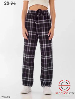 Женские спортивные штаны в клетку - Bruno фото 9