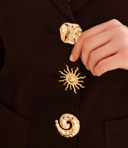 Жакет #КТ8067, шоколадный - Dommod фото 5