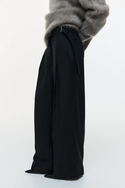 Pantal?n amplio con cintur?n - H&m фото 3