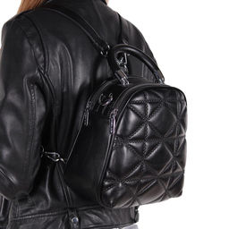 Рюкзак женский 670011-3 black Velina Fabbiano/50 в Новосибирске