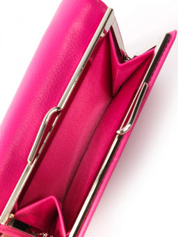 LACCOMA кошелек LA-2072-фуксия натуральная кожа  фото 6