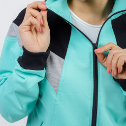 RODOS Спортивный костюм женский весна/лето М-172/1 Ментол/Синий  фото 6