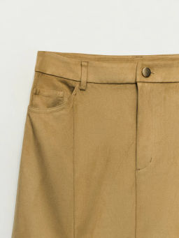 Юбка макси из искусственной замши ZR2604023503-63 / Zarina фото 8