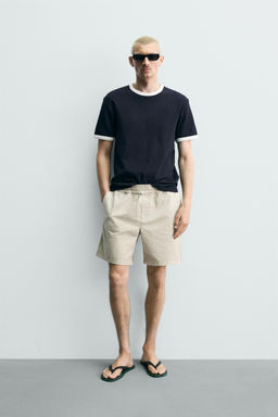 BERMUDA TWILL RELAXED FIT / Tostado