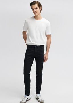 James 90lar Siyah Jean Pantolon