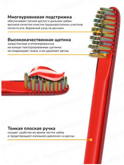Зубная щетка РОКС Teens 12-18 средняя ROCS/РОКС - R.o.c.s. фото 3