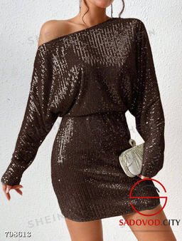 Вечернее платье пайетки с полной подкладкой - Bruno фото 3