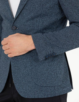 Lacivert Slim Fit Ceket