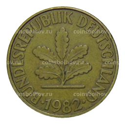 10 пфеннигов 1982 года F Германия
