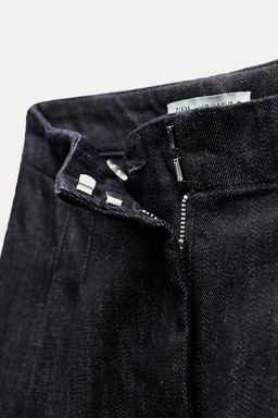ZW COLLECTION TAPERED MID-RISE JEANS - Zara фото 5