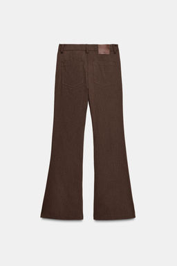 HIGH-WAIST FLARE TROUSERS - Zara фото 8