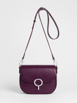 Женская кожаная сумка Richet 3292LN 603 Фиолетовый