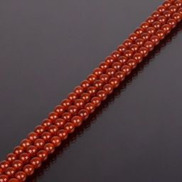 Бусины для украшений из Сердолика (60 бусины)
