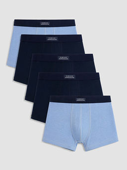 Regular Fit Pamuklu Erkek Boxer 5li