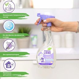 Средство для чистки сантехники ванн, раковин, душевых кабин 500мл / MEINE LIEBE  фото 7