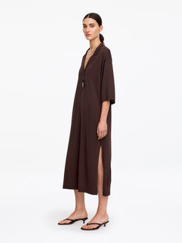 Vestido relajado de punto fino - H&m фото 3
