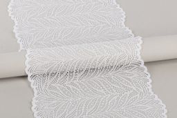 Кружево BLITZ эластичное 200 мм BLST-20 на бобине Турция белый