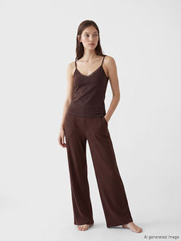 Beli Lastikli Fitilli Kad?n Pijama Alt?