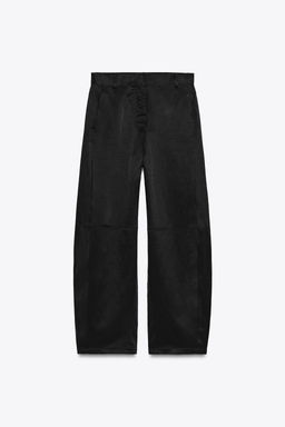 ZW COLLECTION LOOSE-FITTING TROUSERS - Zara фото 6