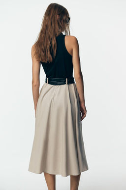 BELTED COMBINATION DRESS - Zara фото 5