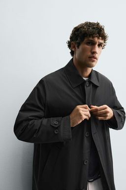 TRENCH COAT WITH DETACHABLE LINING - Zara фото 7