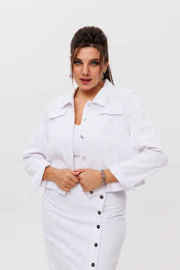 Жакет ANELLI 717 чистый белый